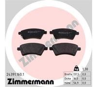 ZIMMERMANN Forros de Freno Delantero para Suzuki SX4 Sedán Fiat Sedici