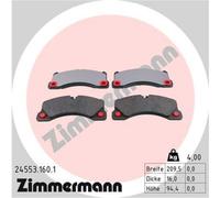 ZIMMERMANN Forros de Freno Delantero para VW Touareg Porsche Cayenne