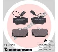 ZIMMERMANN Forros de Freno Traseros para VW Transporter IV Bus Sharan Seat