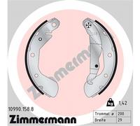 ZIMMERMANN Juego De Zapatas De Freno Traseras Para Opel Corsa C F08 F68