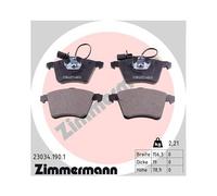 Zimmermann Juego Pastillas de Freno Pastillas Freno Eje Delant. para VW T4