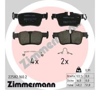 ZIMMERMANN Pastillas de Freno Trasero para Volvo XC60 II V60 246 225 227