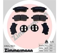 ZIMMERMANN Pastillas Freno Delant. Apto para Suzuki Ignis