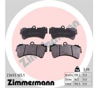 ZIMMERMANN Pastillas Freno Delant. para VW Touareg Audi Q7