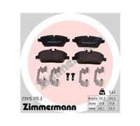 ZIMMERMANN 23915.175.3 Juego de pastillas de freno