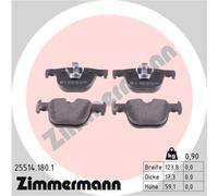 ZIMMERMANN Pastillas Freno Trasero para BMW 3er Recorriendo