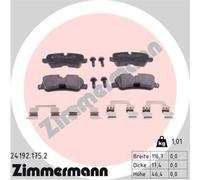 ZIMMERMANN Pastillas Freno Trasero para Land Rover Range Discovery IV )