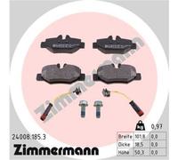 ZIMMERMANN Pastillas Freno Trasero para Mercedes-Benz Bus Vito/Mixto Caja