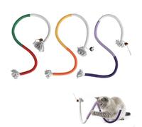 Zimoer 3 Juguete para Masticar - Cuerda de Mordida para Gatos - Un Juguete Interactivo y Seguro para la Salud Bucal de su Gato