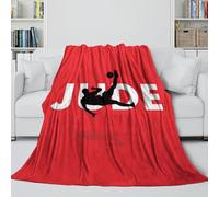 ZIMONJO Bellingham Manta Franela - Fútbol Cobija Guay Regalo Cumpleaños para Hermana Hermano Sobrino Sobrina Colega - Sofá Cama Silla Viaje Acampada Decoración 60x80inch(150x200cm)