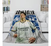 ZIMONJO Guler Manta Cálida - Fútbol Cobija Guay Regalo Cumpleaños para Esposo Novio Novia Vecino - Sala De Estar/Dormitorio/Sofá/Decoración 50x60inch(127x152cm)