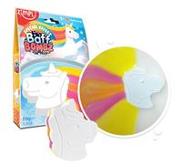 ZIMPLI - Bomba grande de unicornio, crea una aventura colorida, efervescente, para el baño, regalo de relleno de calcetín de bomba de baño, apto para veganos y libre de crueldad animal