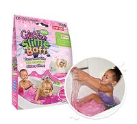 Zimpli Kids Eco Glitter Slime Baff Pink, 1 baño o 4 usos de juego para niños, convierte mágicamente el agua en slime pegajoso, juguetes de baño ecológicos para niños