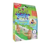 Zimpli Kids - Polvo de baño Gelli Baff, 300 g, color verde, con aroma a frutas, generador de goo para el agua del baño