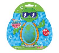 ZIMPLI - Tortuga grande Baff Bombz en tarjeta de regalo, regalos de bolsa de fiesta para niños, bombas de baño, juguete de dinero de bolsillo, rellenos de bolsas de golosinas para aula, recompensas y