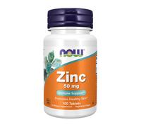 Now Foods Zinc 50 mg - 100 Comprimidos