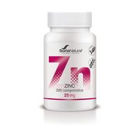Zinc Soria Natural 200 comprimidos - suplemento mineral para adultos