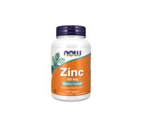 Now Foods Zinc 50 mg - 250 Comprimidos