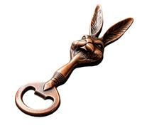 Zinc Alloy Beer Bottle Opener - Portable Manual Cap Remover