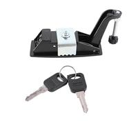 Zinc Alloy Compression Latch with Locking Trigger | Adjustable Lever for RV/Marine/Toolbox Cabinet | Flush & Raised Trigger Designs, No Tools Needed