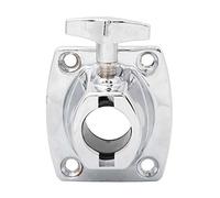 Zinc Alloy Cymbal Holder Clamp | Universal Drum Kit Mount for 5" to 1-1/4" Arms | Lightweight Percussion Accessory | Sturdy Rack Bar Clamp for Drums/Tom Drums/Cymbals
