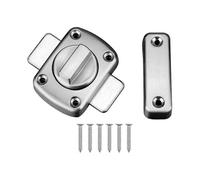 Zinc Alloy Door Latch, Stainless Steel Latch Latch, Rotary Latch Door Latch, for Showcases, Office Sliding Doors