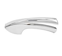 Zinc Alloy Garlic Press, Ergonomic Garlic Masher and Ginger Crusher, Heavy Duty Kitchen Crushing Tool with Comfort Grip for Effortless Minced Garlic or Ginger, Easy to Clean for Ho