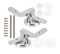 Zinc Bisagra Tornillos del Inodoro Tapa de Aleación | Accesorios para Asientos de Inodoro, Bisagras Roca Dama Senso, Bisagra Water Roca, para Asientos Wc