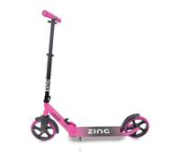 Zinc Cruise Kids Scooter - Patinete de Rueda Grande para Mayores de 6 años, Patinete Plegable de 2 Ruedas con Ruedas de 200 mm, Ligero, Altura Ajustable, Freno de pie Trasero, soporta hasta 100 kg