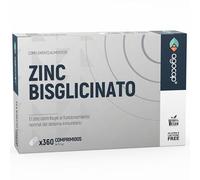 Zinc Integrador - 360 Microcomprimidos. Zinc Bisglicinato 15 mg por Comprimido, Puro Vegano para Piel, Uñas y Acné. Suplemento de Zinc para Sistema Inmunitario. 2 Comprimidos al Día. Agocap