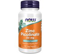 Now Foods Picolinato de zinc 50 mg - 120 cápsulas vegetales