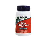 Now Foods Picolinato de zinc 50 mg - 60 cápsulas vegetales