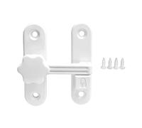 Zines Alloy - Cerradura de seguridad antirrobo portátil y resistente, práctica para uso doméstico y comercial, fácil instalación, Zines Alloy Security Door