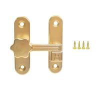 Zines Alloy - Cerradura de seguridad antirrobo portátil y resistente, práctica para uso doméstico y comercial, fácil instalación, Zines Alloy Security Door