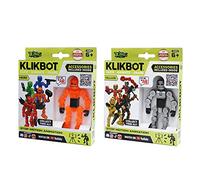 Zing Klikbot Villian Hero & Villain Blind Surtido de 2 Unidades, Multicolor (S2011)