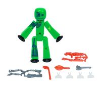 Zing StikBot Zingtannica Action Pack - Collectible Action Figures and Accessories Includes 1 Stikbot 1 Set of Accessories Stop Motion Animation Ag