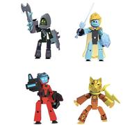 Zing StikBot Zingtannica Legendz Series 2 - Incluye MERC, Doctor Nevermore, Bolt, Kallista - Figuras de acción y accesorios coleccionables, animación Stop Motion, a partir de 4 años