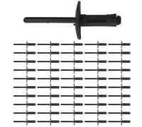 Zingking 50 clips de revestimiento de rueda para 6 mm X1 X3 X5 X6 Z4 Coupe E90 E91 E84 E83 E53 E70 F15 F85 E71 E72 E86 E85 R60 51717002953