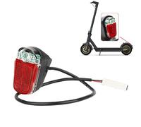 zingking Luz trasera, guardabarros, luz trasera, IPX4, resistente al agua, rojo para Segway Ninebot Max G30 / G30LP / G30LE / G30LE II / G30D / G30e / G30e ii