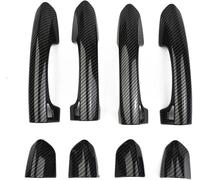Zingori manija de Puerta Interior del Coche Embellecedor de manija Puerta Exterior Coche, ABS, Fibra Carbono para Ford para Mustang
