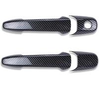 Zingori manija de Puerta Interior del Coche Manija de Puerta Exterior Fibra Carbono para Impresa para Ford para Mustang