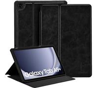 Zinibri Funda para Samsung Galaxy Tab A11+ Plus/ A9+ 11", Negro | Delgado y Ligero, Múltiples Ángulos Soporte, Auto Sueño/Estela, Carcasa Cuero PU, SM-X230/X236/X238/X210/X216/X218