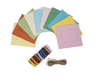 Zink Polaroid - Marcos Cuadrados Estilo Vintage para Papel Zink 2x3 (Snap, Zip, z2300)