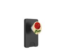 Zinnia Floral Vintage Ilustración Científica Flor PopSockets PopWallet para MagSafe