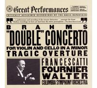 Zino Francescat Brahms: "Double" Concerto for Violin and (CD) (Importación USA)