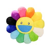 Zinsale Bonita almohada de suelo con diseño de flores, almohada indie para decoración de habitación para adolescentes, adolescentes, niñas, juguete de peluche para niños, rincón de lectura, ver la