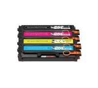 ZINTCBLGE Cartucho de tóner de Alta Capacidad, Compatible con Xerox, C230 C235 006R04391 006R04392 006R04393 006R04394(1 Set with Chip)