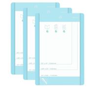 Zinueen Esterilla para tarjetas Cricut Joy, 3 unidades, reutilizables, para crear tarjetas individuales, 21 x 14 cm