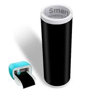 Zinueen Vinilo negro Smart Permanente para Cricut Joy, 14 x 200 cm, rollo de vinilo autoadhesivo, vinilo de transferencia de calor para manualidades, camisetas, tazas, coches, pancartas, decoración