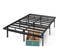 Zinus Base para colchón Justin fácil de Montar, Altura 36 cm, Soporte de Acero, Amplio Espacio Debajo de la Cama